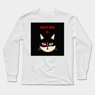 The Mood Cat Collection: Mood Two Long Sleeve T-Shirt